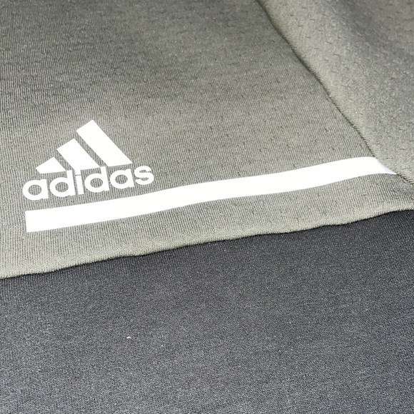 Adidas Zne Crew Men’s XXL Legend Earth / Legacy Green 1 Logo sweatshirt Like new - Picture 5 of 9